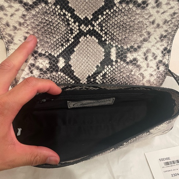 Commission Python leather Crossbody Bag - Picture 6 of 8